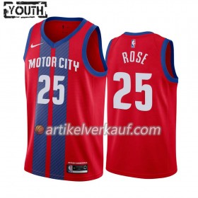 NBA Detroit Pistons Trikot Derrick Rose 25 Nike 2019-2020 City Edition Swingman - Kinder